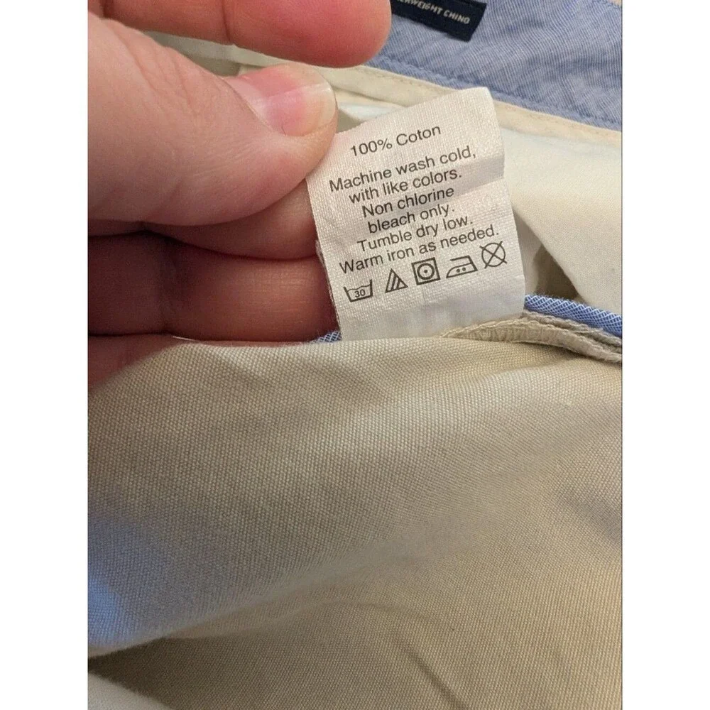 J Crew Sutton Summerweight Chino Pants Size 33 X 32